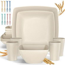 24-Pcs-Wheat-Straw-Square-Dinnerware-Sets-4-Unbreakable-Dish-Sets-Reusable-Plates-Bowls-Sets-Dinner-Plates-Travel-Camping-Cutlery-Set-Dishwasher-Micr_ce1ee3ad-e481-4f17-82e6-415a528f9 - USA Mega Market