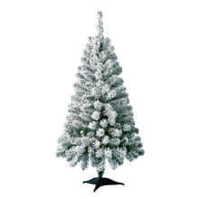 24inPre-LitCooperFlockedSpruceArtificialChristmasTreewith35ClearLEDLightsandStand_byHolidayTime3 - USA Mega Market