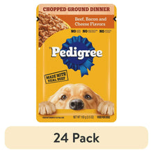 24pack-PedigreeChoppedGroundDinnerWetFoodwithBeef-Bacon-CheeseFlavor-3-5ozPouches-16Count-_1 - USA Mega Market
