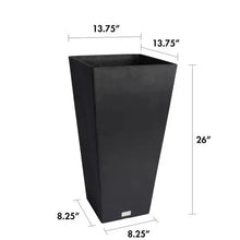 26" Taper Planter by Veradek, 2-pack