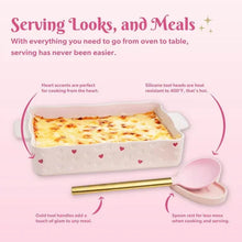 Paris Hilton 14 Piece Sliving Lasagna Set, Pink