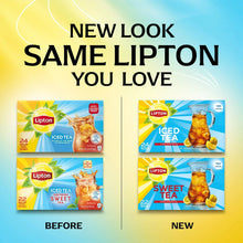 Lipton Iced Black Tea, Gallon Size Tea Bags, 24 Count