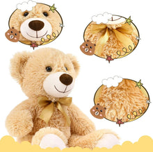 MorisMos 5 Packs Teddy Bears 14'' Bulk Stuffed Animals Plush Bear