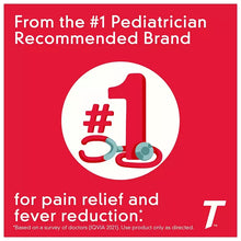 Children's Tylenol Pain + Fever Dye-Free Medicine Cherry Flavor, 3 x 4 fl. oz. - USA MEGA SHOP