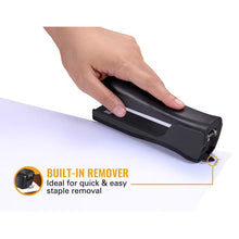 Bostitch Eco-Friendly 4-in-1 Manual Standup Stapler, Built-in Remover, Pencil Sharpener and Staple Storage.
