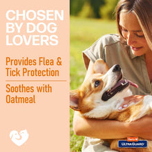 Hartz UltraGuard Rid Flea And Tick Oatmeal Shampoo For Dogs, 18oz