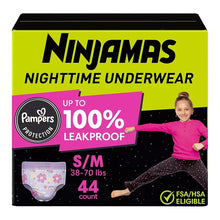 Ninjamas Bedwetting Nighttime Underwear for Girls (Select Size)