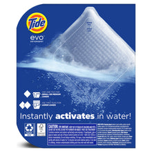 Tide Evo Laundry Detergent Tiles, 100% Concentrated, 6X Cleaning Power, Original Tide Scent, 16 Count