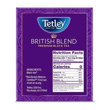 Tetley British Blend Premium Black Tea, 320 Teabags, Rainforest Alliance Certif