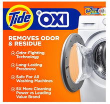 Tide Washing Machine Cleaner 52 Week Supply with Oxi for Front and Top Loader Wa