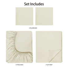 Mainstays Basic Value Microfiber Bed Sheet Set, 4 Piece