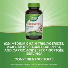 Nature's Way, Coconut Oil, 120 Softgels (1,000 mg per Softgel)