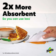 Bounty Paper Towels Select-A-Size White, 6 Triple Rolls, 123 Sheets Per Roll