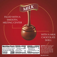 Lindt LINDOR Milk Chocolate Candy, 5.1 oz Bag