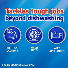 Ajax Ultra Liquid Dish Soap, Lemon Scent, Super Degreaser, 90 Fluid Ounce