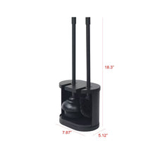 Better Homes & Gardens Toilet Bowl Brush and Plunger Set, Black