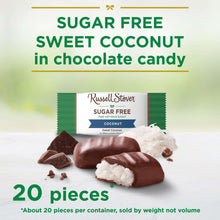 RUSSELL STOVER Sugar Free Coconut in Chocolate Candy, 10 oz. bag