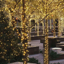 Twinkle Star Christmas Decorations String Lights, 8 Modes, Plug-In, UL Certified Christmas Lights, 200 LEDs, White, 66'