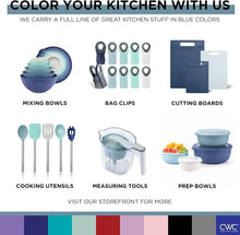 COOK WITH COLOR Meal Prep Containers Wide Mixing Bowls Food Storage Containers with Lids