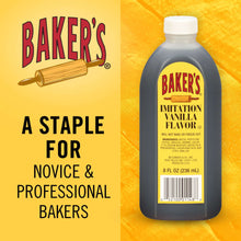 Baker's Kosher Imitation Vanilla Flavor, 8.0 fl oz Bottle