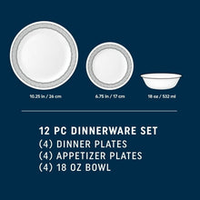 Corelle Nakia 12-Piece Glass Dinnerware Set (Service for 4)