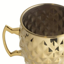 Thyme & Table 17 fl oz Gold Stainless Steel Moscow Mule Mug