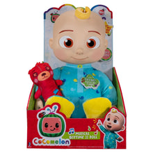 CoComelon Musical Bedtime JJ 12 inch Doll - Soft Plush Body – Includes Feature Plush and Small Teddy Bear Plush