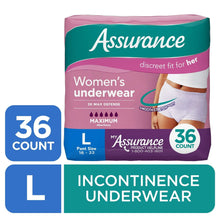 2pack-AssuranceWomen-sIncontinenceandPostpartumUnderwear-L-MaximumAbsorbency-36Count9-_2 - USA Mega Market