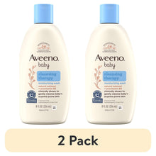 2pack-AveenoInfantBabyCleansingTherapyMoisturizingBathBodyWash-Oatmeal-8floz10-_1 - USA Mega Market