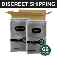 2pack-DependFreshProtectionIncontinenceUnderwearforMen-AdultDiapers-XL-68Count10-8bcd4a43-727f-4_4078_3 - USA Mega Market