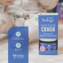 Oilogic Stuffy Nose & Cough Vapor Rub, 1.5 oz