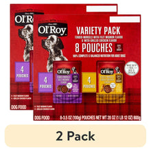 2pack-Ol-RoyTenderMorselsFiletMignonandGrilledChickenCutsinGravyVarietyPack-3-5ozPouches-8Pack-_1 - USA Mega Market