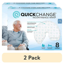 2pack-QuickChangeMaleMaximumAbsorbencyIncontinenceWrap-One-Size-8Count9-_1 - USA Mega Market