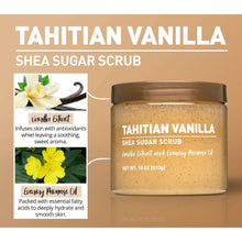 (2 pack) Shea Sugar Scrub, Tahitian Vanilla, 18 oz