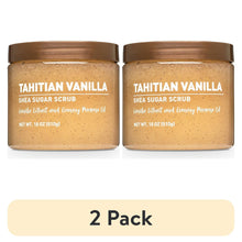 (2 pack) Shea Sugar Scrub, Tahitian Vanilla, 18 oz