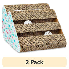 2pack-VibrantLifeCatScratchingPad-CorrugatedCardboardActivityCenter-3-Sided-Fish-SushiPrint-_1 - USA Mega Market