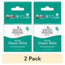 (2 pack) Earth Mama Organic Diaper Balm for Newborns, Infants & Toddlers, 2 fl oz