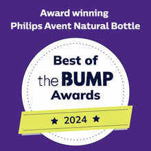 (2 pack) Philips Avent Natural Baby Bottles with Natural Response Nipples (Medium Flow, Flow 3), 9oz, Blue, 3-Pack, SCY903/23
