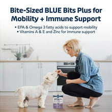 Blue Buffalo BLUE Bits Plus Mobility and Immune Support Daily Benefit Dog Treats, Soft & Chewy Morsels, 9.5-oz. Bag