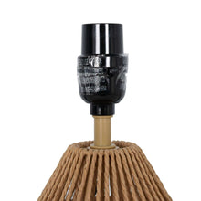 Mainstays 12.75" Rope Mini Lamp, Brown, 5.75 x 6.5 x 6.5" Lamp Shade