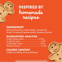 Buddy Biscuits Crunchy Dog Treats, Peanut Butter, 16 oz. Box