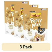 3-pack-Purina-Friskies-Party-Mix-Gravy-licious-Cat-Treats-Chicken-Gravy-6-oz-Bag - USA Mega Market