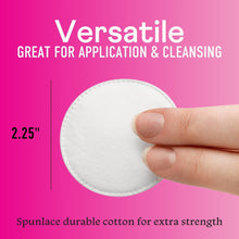 (3 pack) Swisspers Premium Cotton Rounds, 100% Pure Chlorine Free Cotton, Dermatologist Tested, Soft, Strong, Sensitive Skin Safe, Absorbent, Hypoallergenic, Cruelty-Free, Paraben Free, 100 Pads