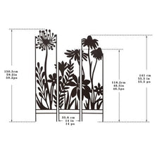 3-panelGardenMuralStakes3 - USA Mega Market