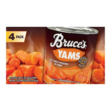 Bruce's Cut Yams Sweet Potatoes In Syrup, 4 pk./29 oz.