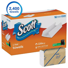 Scott C-Fold Paper Towels, 16 pk./2,400 towels per case