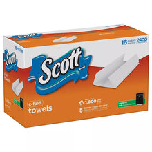 Scott C-Fold Paper Towels, 16 pk./2,400 towels per case