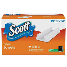 Scott C-Fold Paper Towels, 16 pk./2,400 towels per case