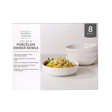 Berkley Jensen 8" Porcelain Dinner Bowls, 8 pk. - White - USA MEGA SHOP