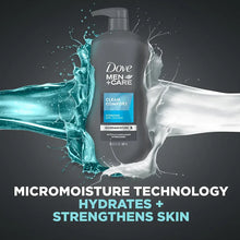 Dove Men+Care Clean Comfort Body & Face Wash, 2 pk./30 oz.